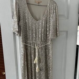 sequin dress